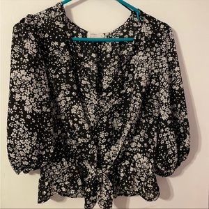 Siente Sky Long Sleeve Blouse